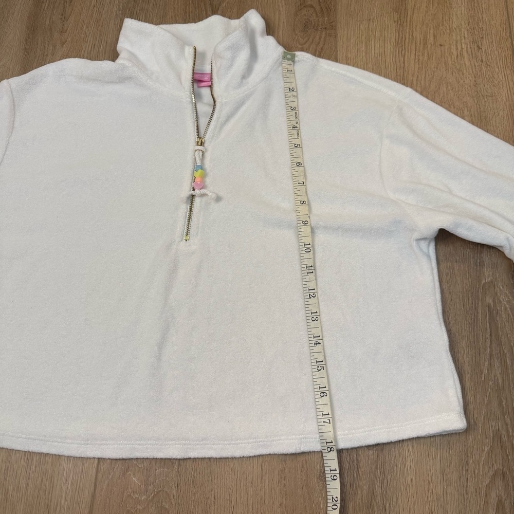 Stony Clover Lane x Target Sweatshirt -Cropped Half Zip - Picture 8 of 9